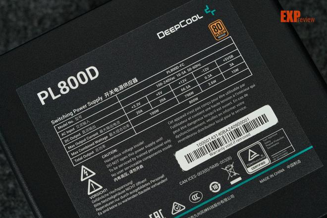 九州风神PL800D电源评测：将原生PCIe50供电带到亲民级(图3)