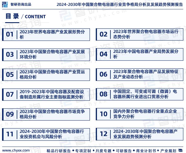 中国聚合物电容器行业发展环境分析及市场前景预测报告（2024版）(图2)