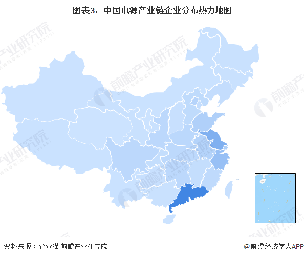【干货】电源行业产业链全景梳理及区域热力地图(图3)
