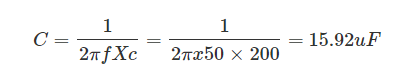 关于电容电抗的三个实例分享(图5)