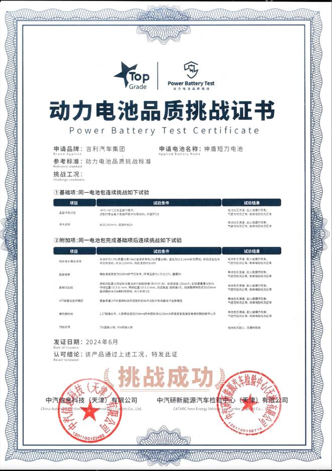 吉利这2项技术成功了极限续航23905km油耗2L安全更是顶级(图9)