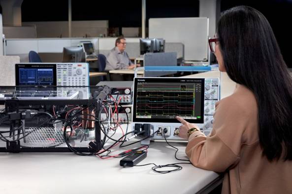 MSO4B示波器为工程师带来更多台式功率分析工具(图3)