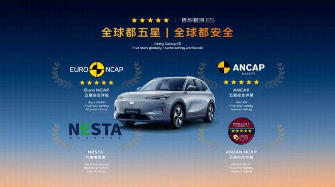 最有安全感的展台！“战损”银河E5狂秀安全肌肉！(图5)