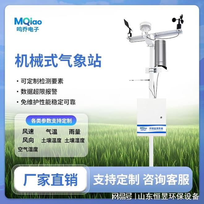 小型气象站系统的监测要素(图1)