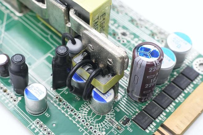 PFC+移相全桥架构设计超微720W服务器冗余电源拆解(图8)