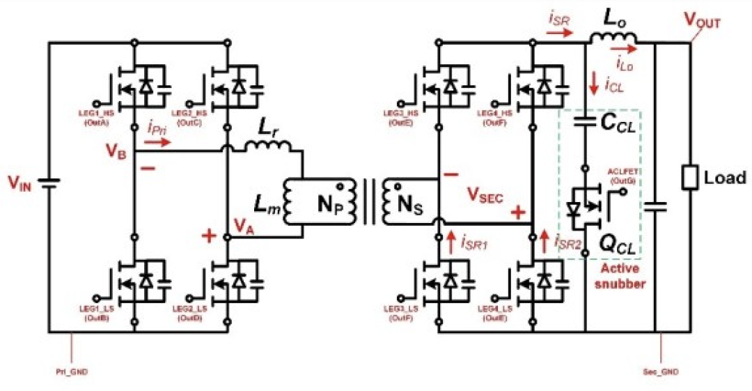 源来如此使用有源缓冲器提高相移全桥效率(图3)