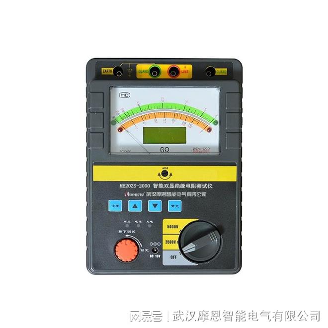 泛克斯特ME20ZS-2000智能双显绝缘电阻测试仪
