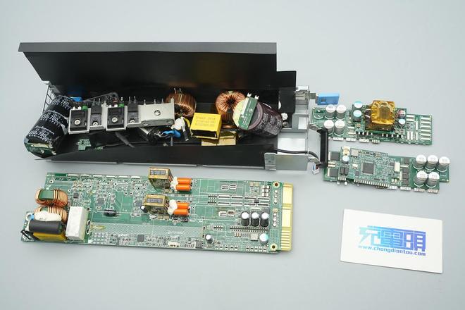 碳化硅方案设计长城3000W铂金牌服务器电源拆解(图22)